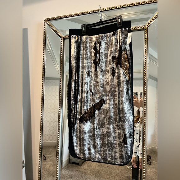 Annette Gortz Reverse Sequin Skirt - Picture 3 of 8